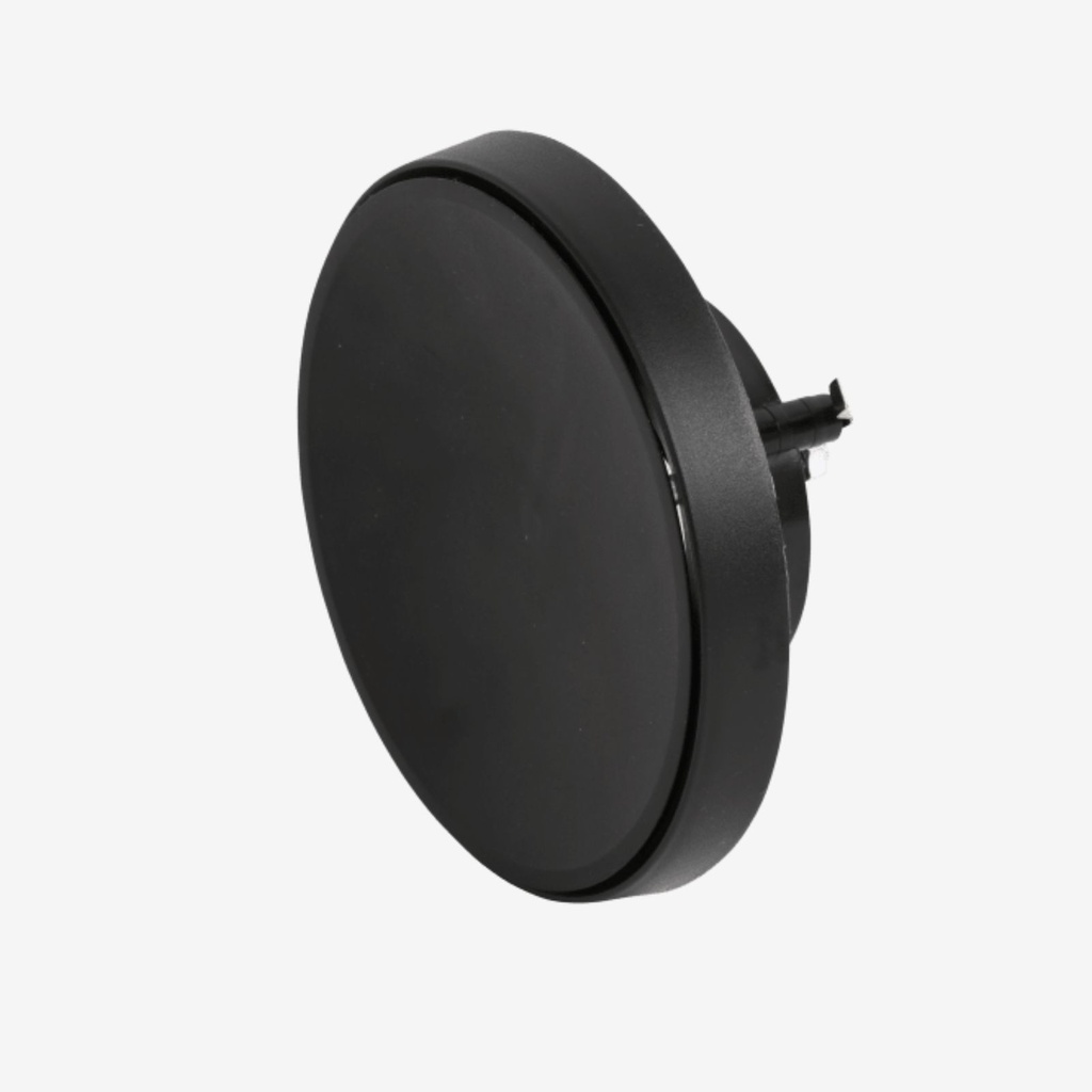 Supply air valve Ø100 black plastic