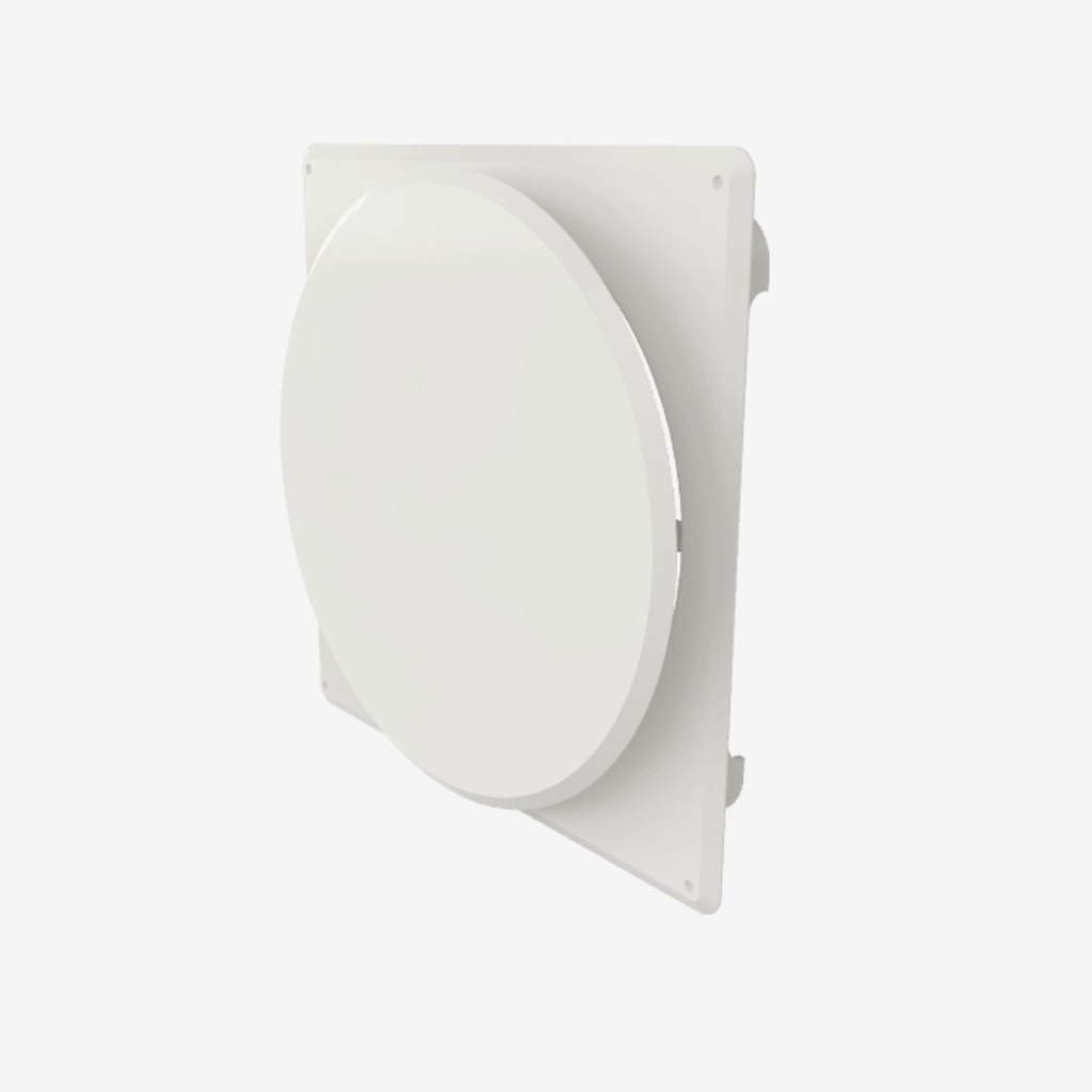 Valve for supply air square frame 6x 6"