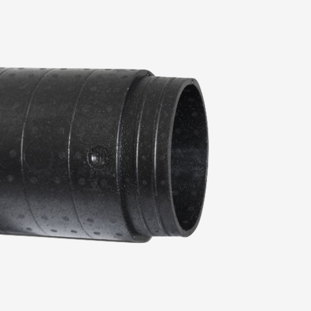 EPP Duct pipe 1m, D125 mm, Thickness 15 mm 