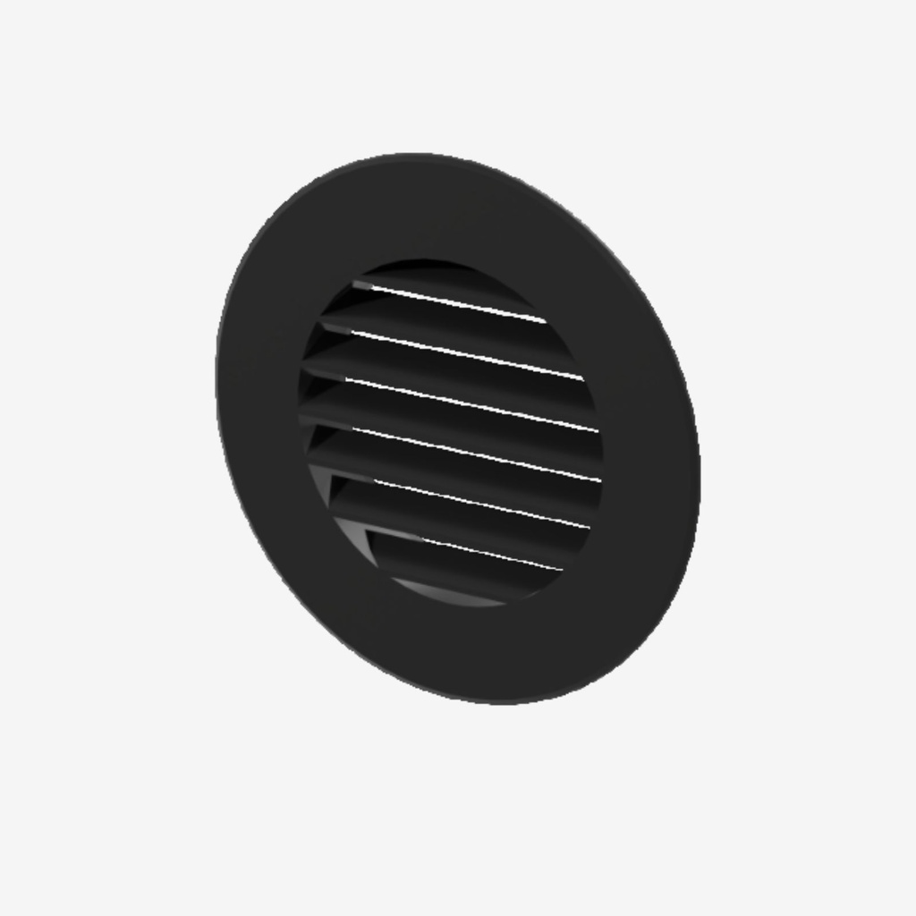 Exterior grille 135 - black