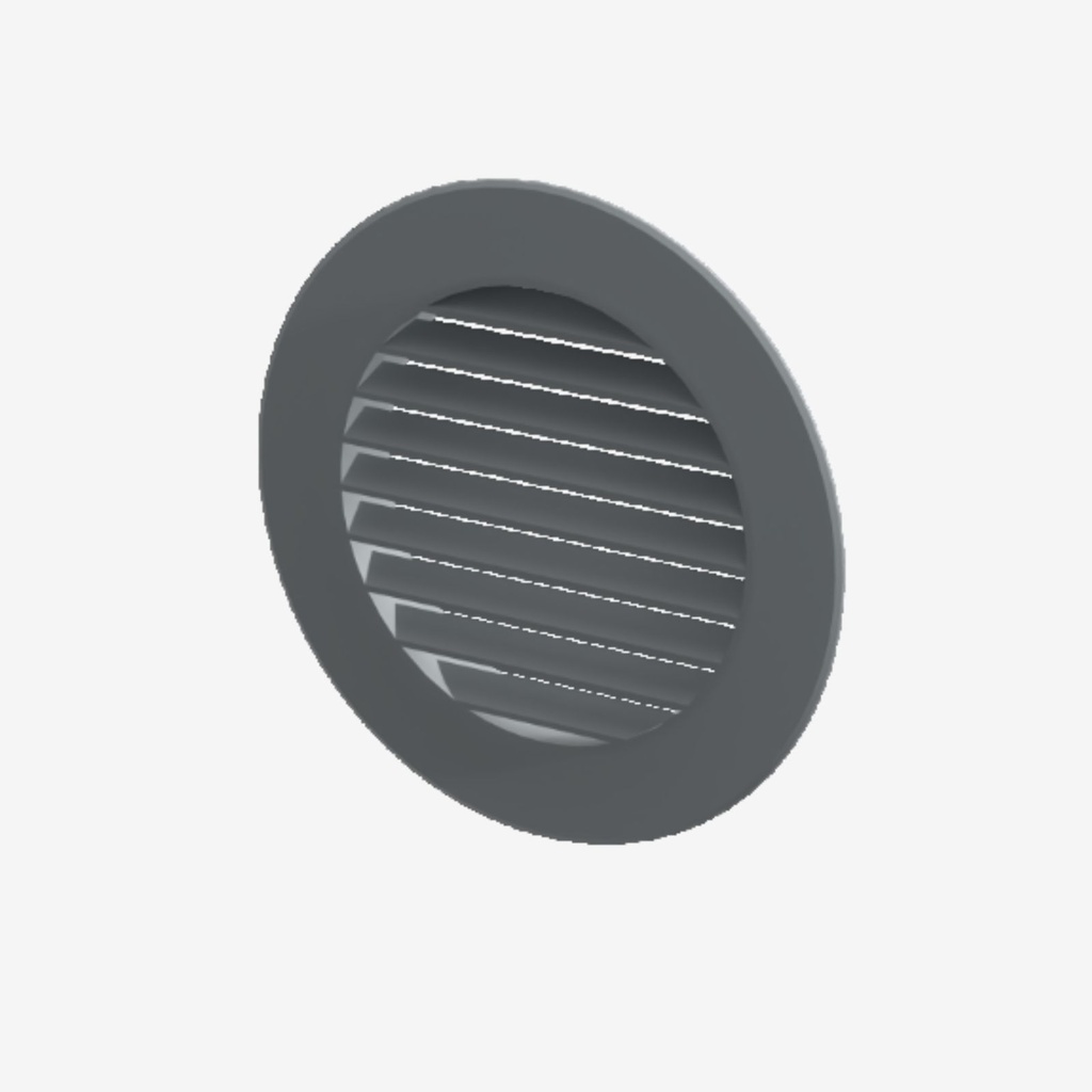 Exterior grille 175 - grey