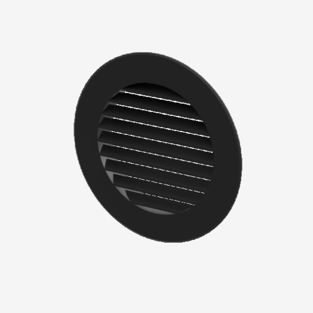 Exterior grille 175 - black