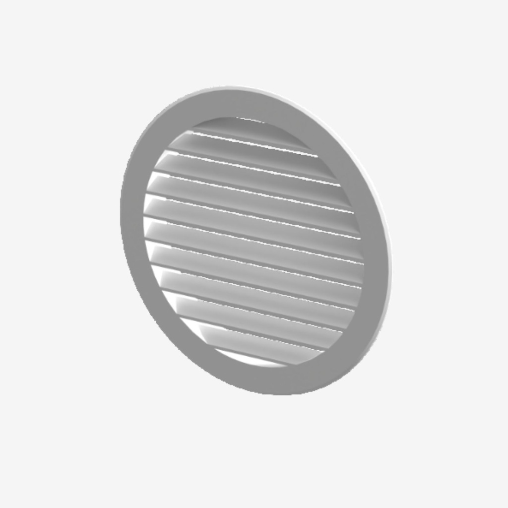 Exterior grille 200 - white