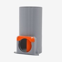 Plenum box with regulator 1xDN90/125