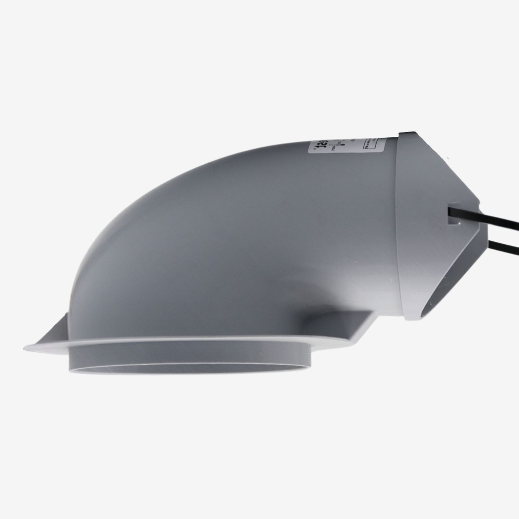 Plenum box to drywall low DN90/125