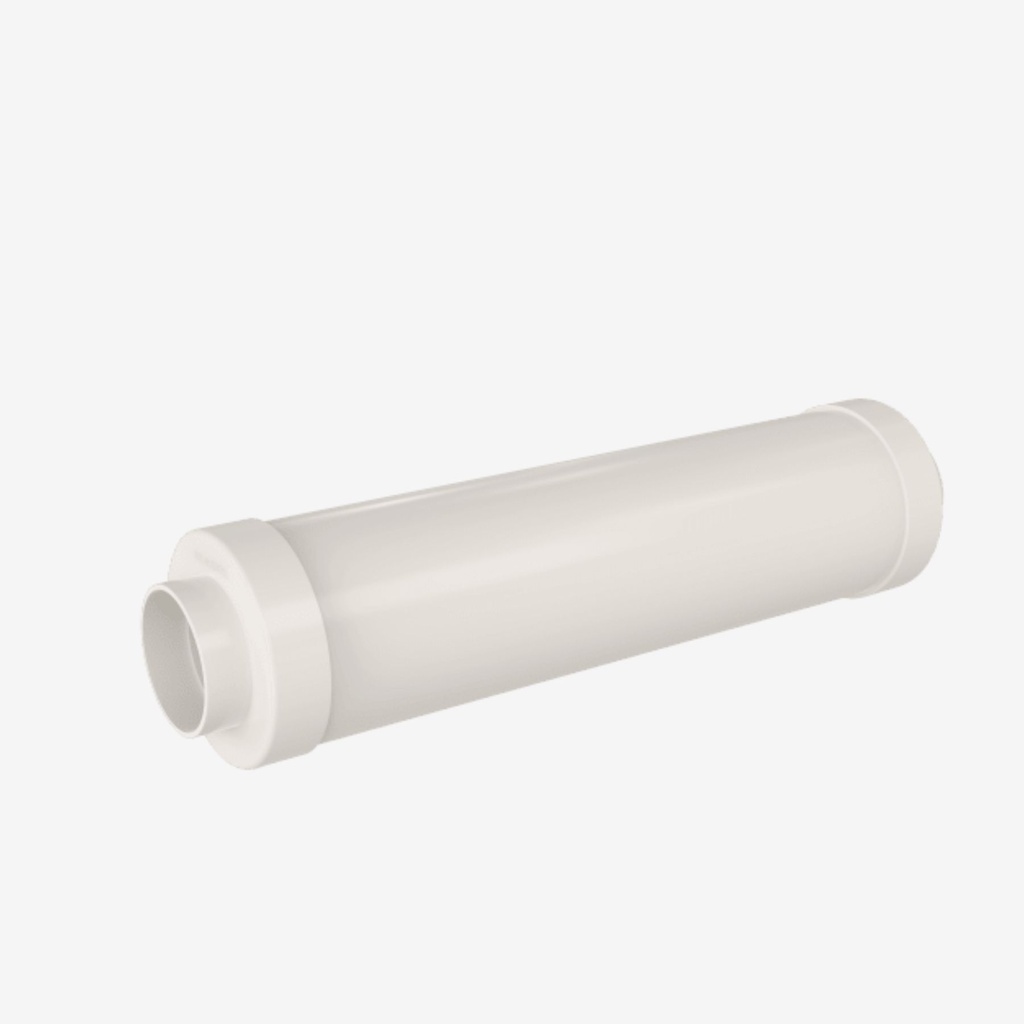 Silencer for exhaust Ø85x317